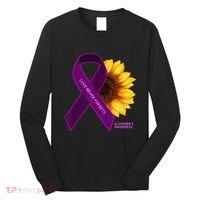 Sunflower Alzheimers Awareness Long Sleeve Shirt thumb 0
