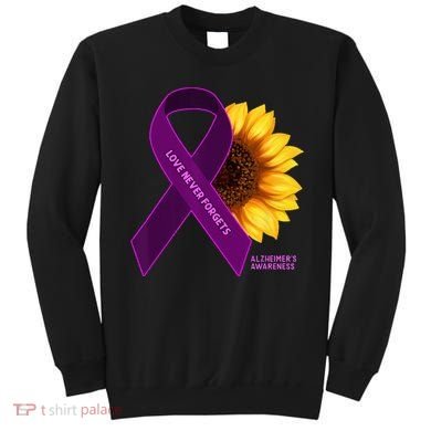 Sunflower Alzheimers Awareness Sweatshirt