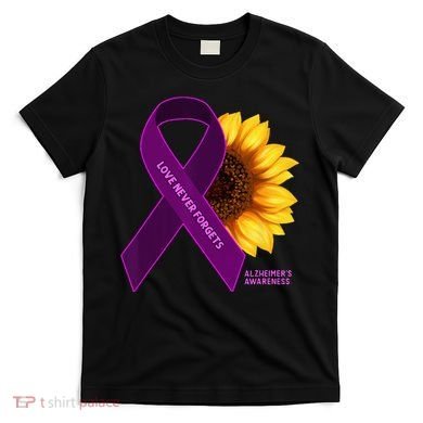 Sunflower Alzheimers Awareness T-Shirt