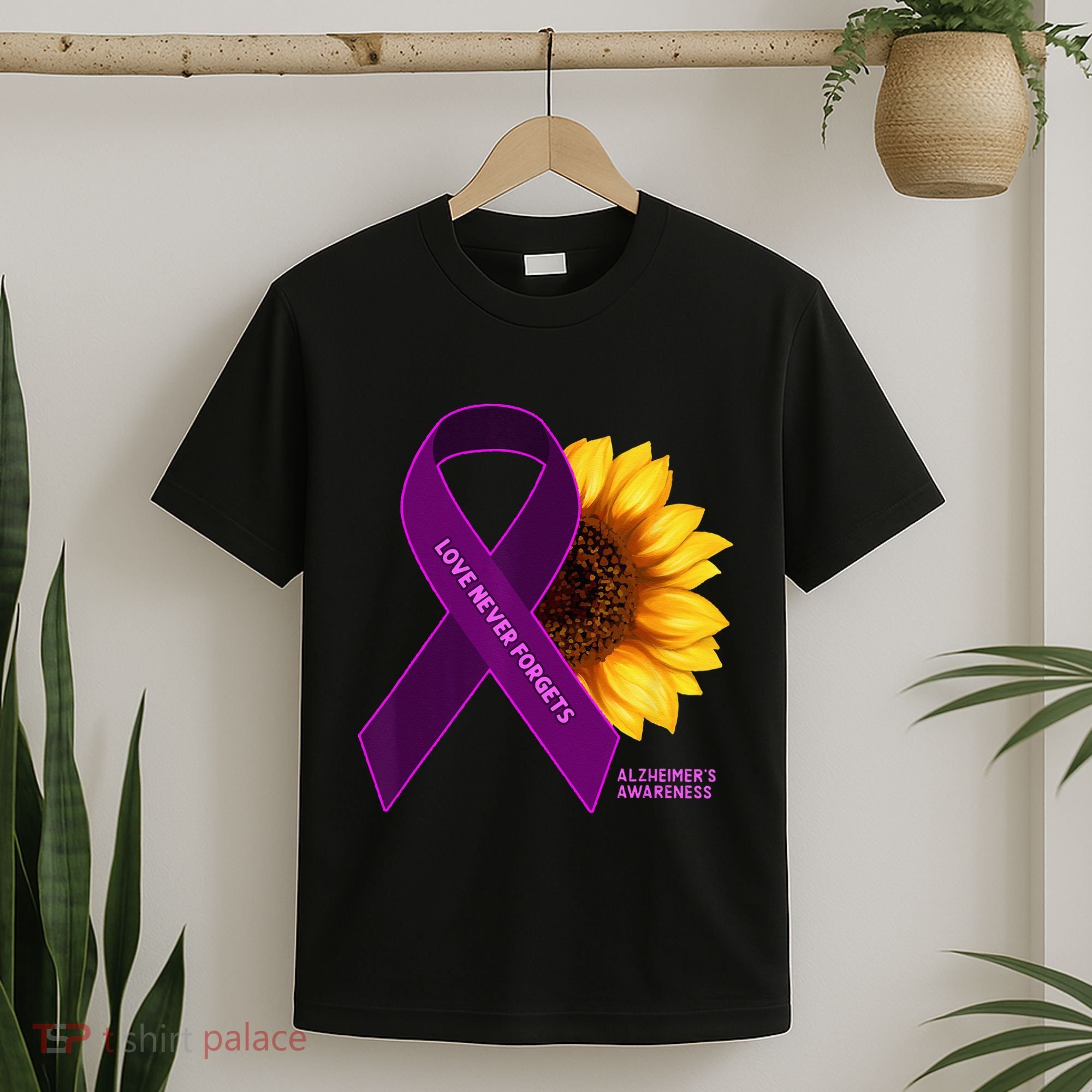 Sunflower Alzheimers Awareness T-Shirt
