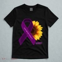Sunflower Alzheimers Awareness T-Shirt thumb 5