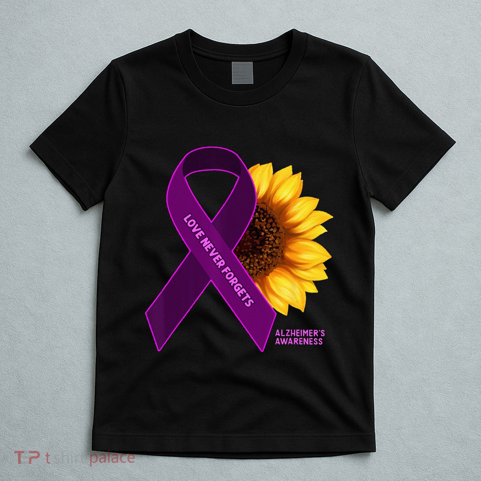 Sunflower Alzheimers Awareness T-Shirt