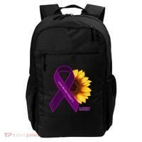 Sunflower Alzheimers Awareness Backpack thumb 0