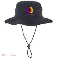 Sunflower Alzheimers Awareness Bucket Hat thumb 0