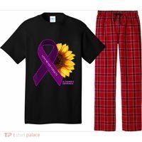 Sunflower Alzheimers Awareness Pajama Set thumb 0
