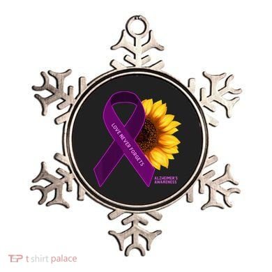 Sunflower Alzheimers Awareness Ornament