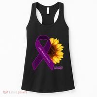 Sunflower Alzheimers Awareness Women's Tank Top thumb 0
