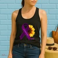 Sunflower Alzheimers Awareness Women's Tank Top thumb 2