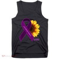 Sunflower Alzheimers Awareness Tank Top thumb 0