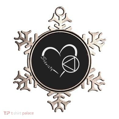 Sober Alcoholic Abstinence Aa Support Sobriety Heart Love Ornament