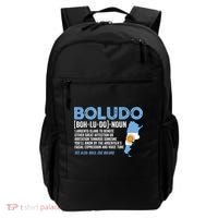 Sarcastic Argentinian Argentina Funny Boludo Definition Meaningful Gift Backpack thumb 0