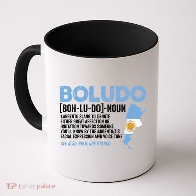 Sarcastic Argentinian Argentina Funny Boludo Definition Meaningful Gift Coffee Mug