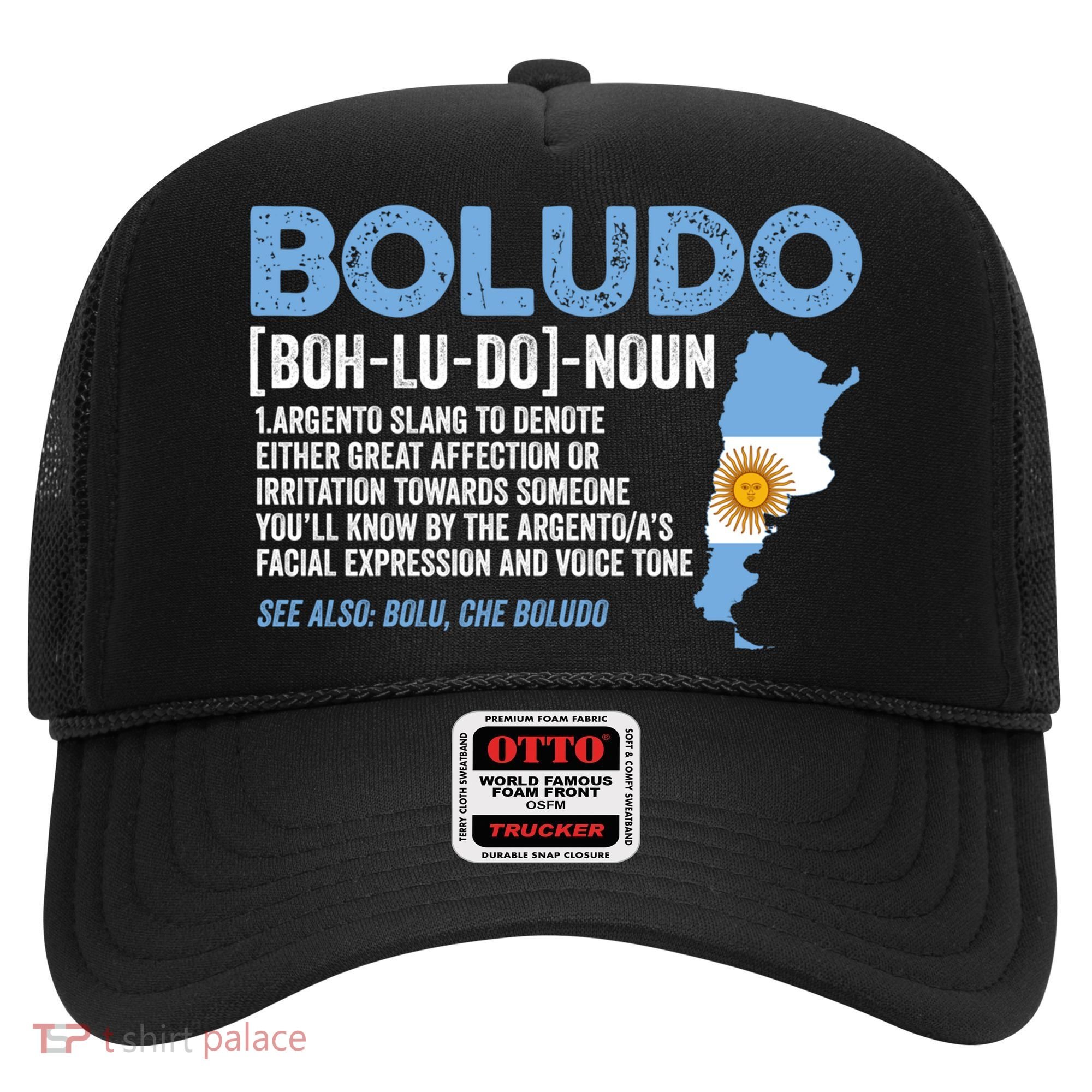 Sarcastic Argentinian Argentina Funny Boludo Definition Meaningful Gift Hat