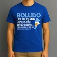 Sarcastic Argentinian Argentina Funny Boludo Definition Meaningful Gift T-Shirt thumb 3