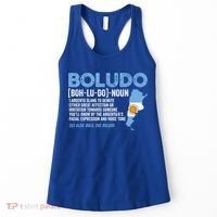 Sarcastic Argentinian Argentina Funny Boludo Definition Meaningful Gift Women's Tank Top thumb 0