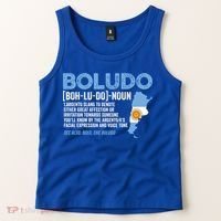 Sarcastic Argentinian Argentina Funny Boludo Definition Meaningful Gift Tank Top thumb 2