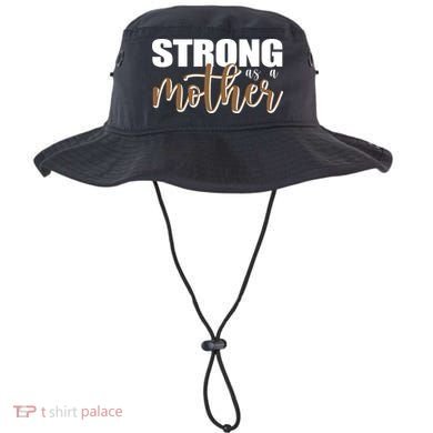 Strong As A Mother Gift For Mom Bucket Hat