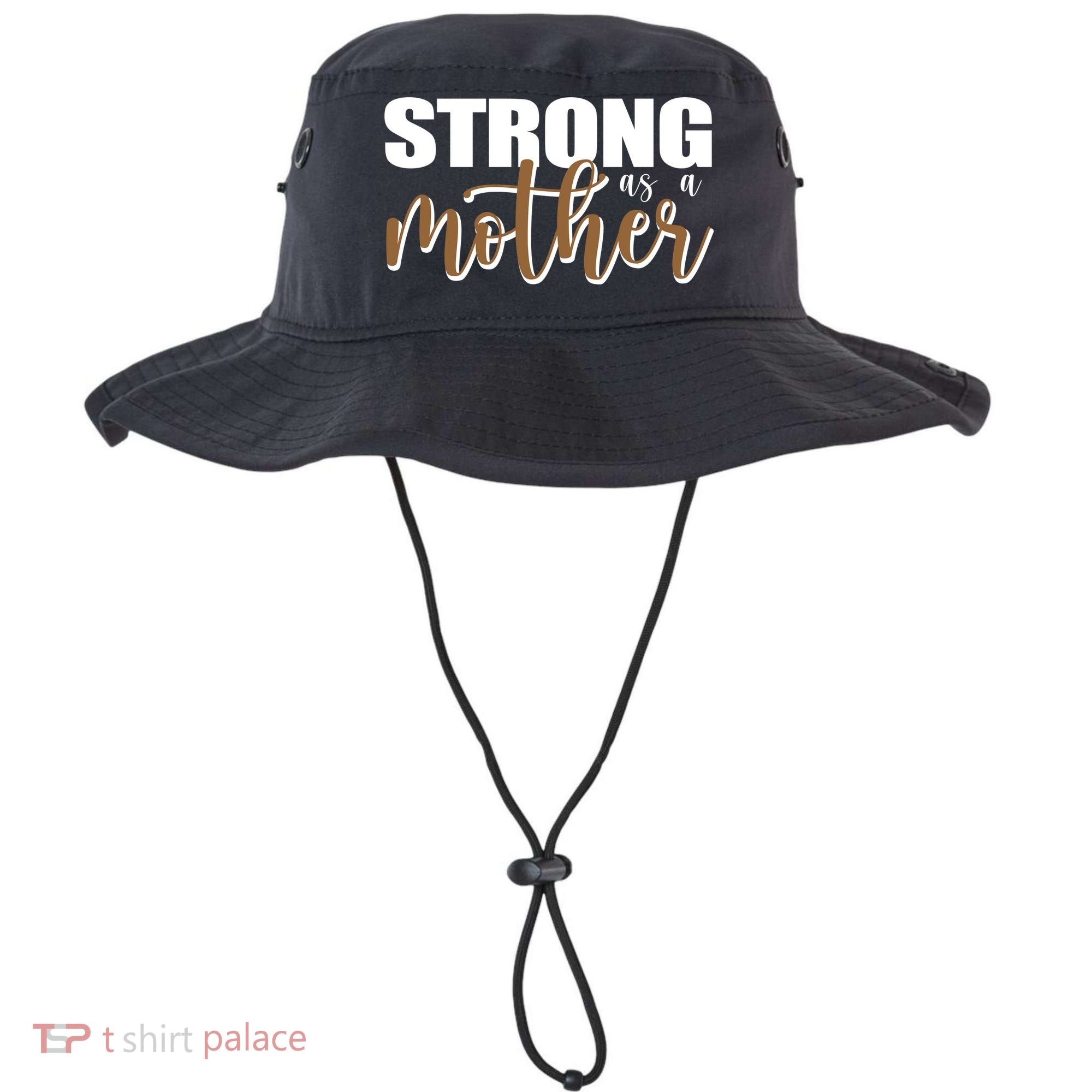 Strong As A Mother Gift For Mom Bucket Hat