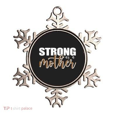 Strong As A Mother Gift For Mom Ornament