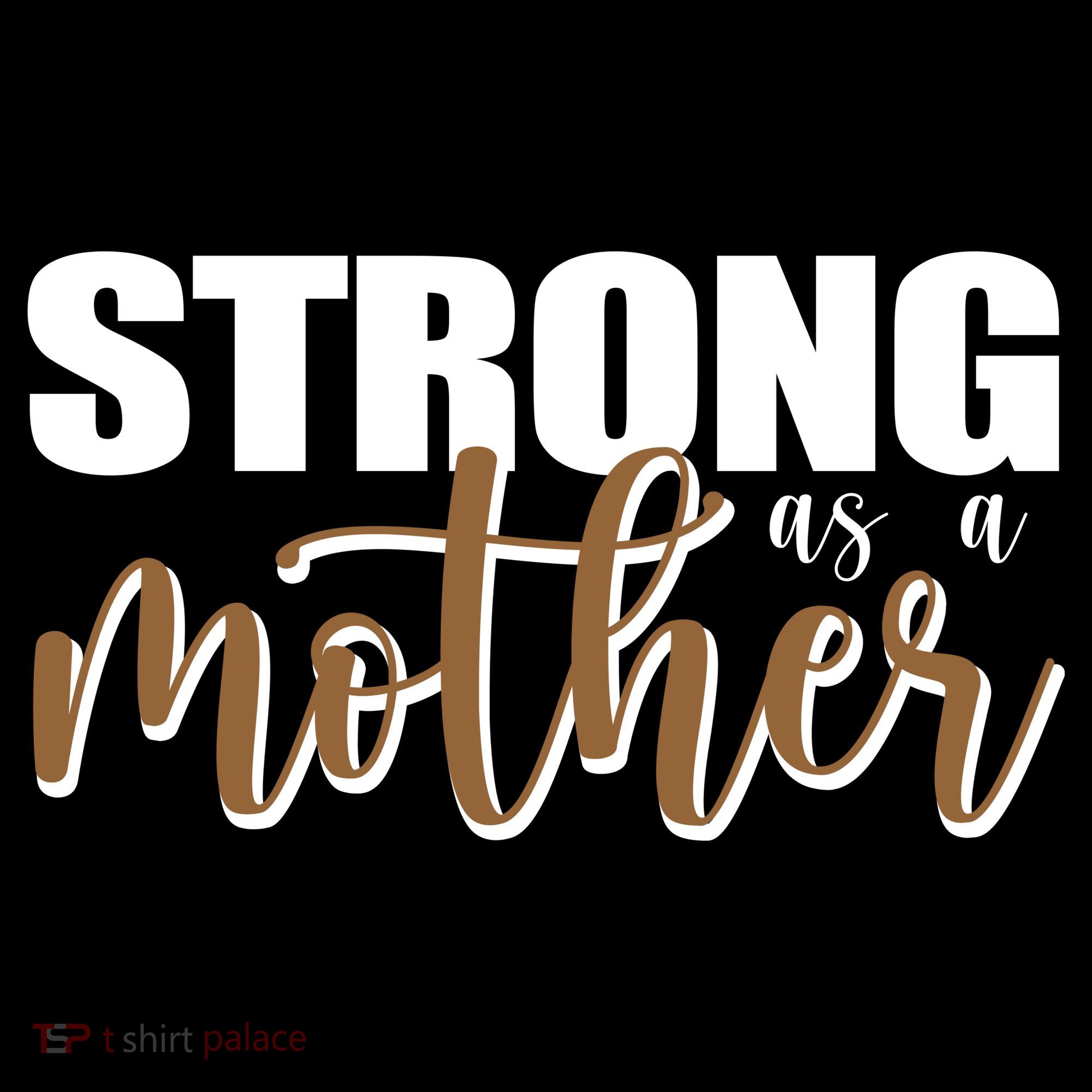 Strong As A Mother Gift For Mom Ornament
