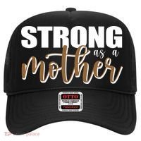 Strong As A Mother Gift For Mom Hat thumb 0