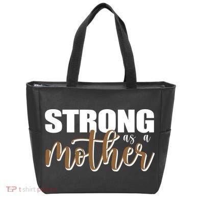 Strong As A Mother Gift For Mom Bag