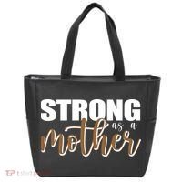 Strong As A Mother Gift For Mom Tote Bag thumb 0