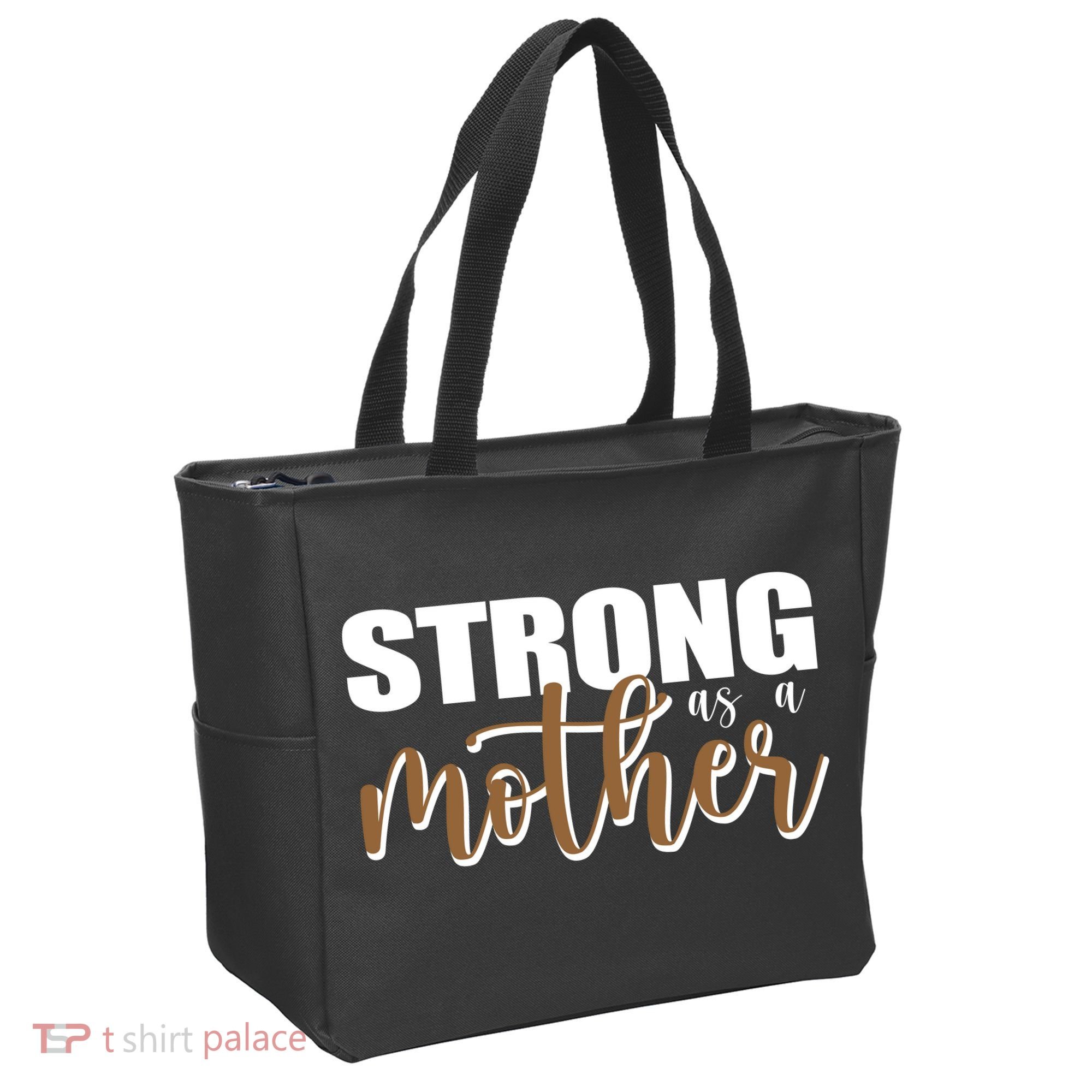 Strong As A Mother Gift For Mom Tote Bag
