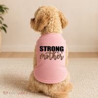 Strong As A Mother Gift For Mom Doggie Tank thumb 2