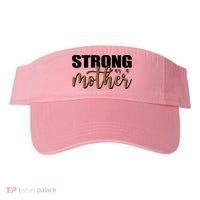 Strong As A Mother Gift For Mom Visor thumb 0