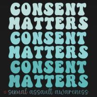 Sexual Assault Awareness Month Consent Matters Teal Ribbon T-Shirt thumb 7