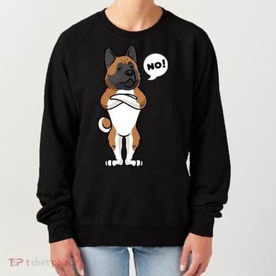 Stubborn American Akita Dog Women's Sweatshirt