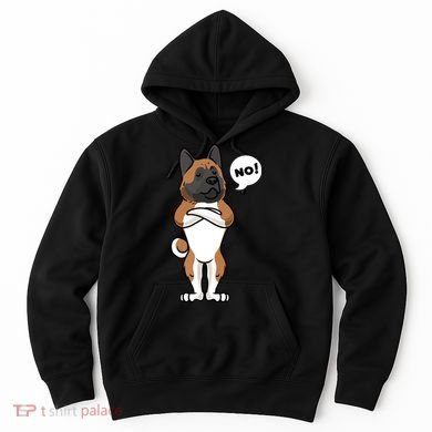 Stubborn American Akita Dog Hoodie