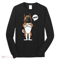 Stubborn American Akita Dog Long Sleeve Shirt thumb 0