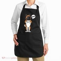 Stubborn American Akita Dog Apron thumb 2