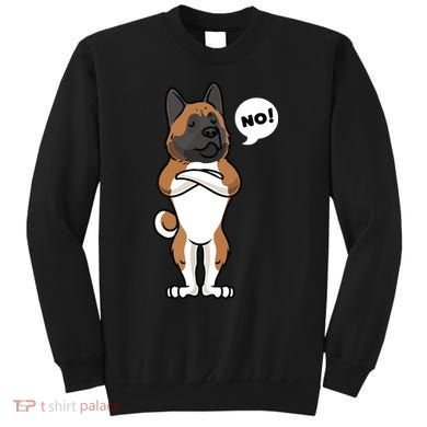 Stubborn American Akita Dog Sweatshirt