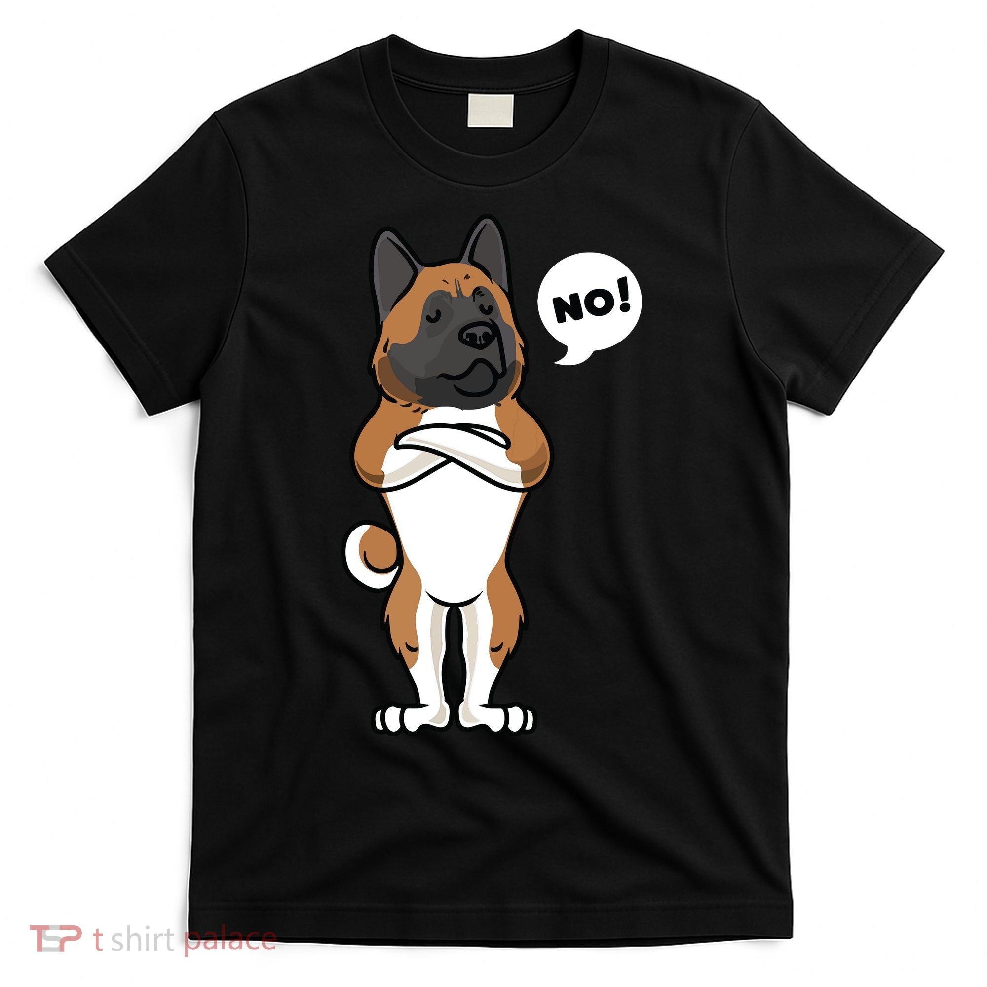 Stubborn American Akita Dog T-Shirt