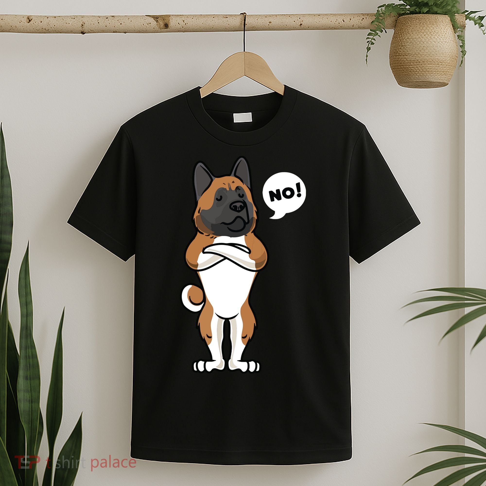 Stubborn American Akita Dog T-Shirt