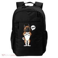 Stubborn American Akita Dog Backpack thumb 0