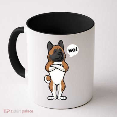 Stubborn American Akita Dog Coffee Mug