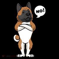 Stubborn American Akita Dog Coffee Mug thumb 5