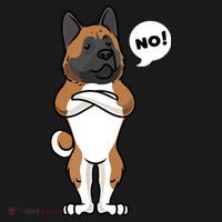 Stubborn American Akita Dog Women's Tank Top thumb 5
