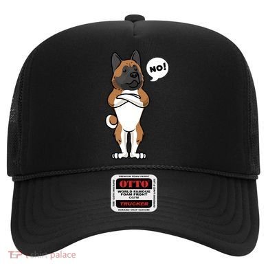 Stubborn American Akita Dog Hat