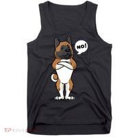 Stubborn American Akita Dog Tank Top thumb 0