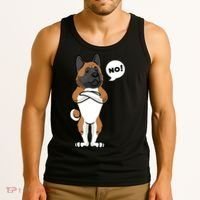 Stubborn American Akita Dog Tank Top thumb 3