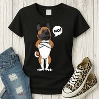 Stubborn American Akita Dog Women's T-Shirt thumb 3