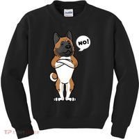 Stubborn American Akita Dog Kids Sweatshirt thumb 0