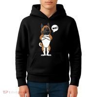 Stubborn American Akita Dog Kids Hoodie thumb 4