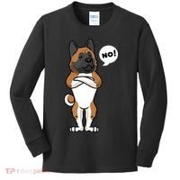 Stubborn American Akita Dog Kids Long Sleeve Shirt thumb 0