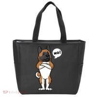 Stubborn American Akita Dog Tote Bag thumb 0